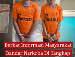 Berkat Informasi Masyarakat, Bandar Narkoba Di Tangkap Polres Binjai