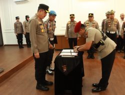 Kapolres Binjai Serah Terimakan Jabatan Kasat Reskrim Polres Binjai
