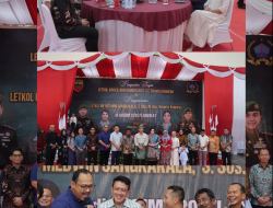 Kapolres Binjai Hadiri Pisah Sambut Dandim 0203 Lkt