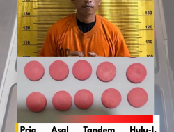 Pria Asal Tandem Hulu-I,  Ditangkap Polres Binjai Saat Jualan Ekstasi