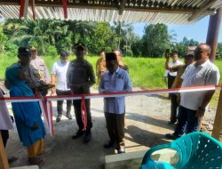 Polres Binjai Serahkan Kunci, Setelah Selesai Dilaksanakan Bedah Rumah