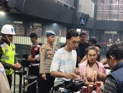 Razia Gabungan Tempat Hiburan Malam, Polres Binjai Amankan 3 Terduga Beserta Ekstasi