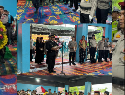 Beri Penghormatan Terakhir Polres Binjai lakukan Upacara Pemakaman