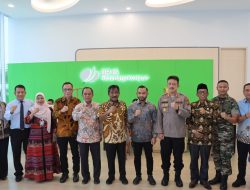 Kapolres Binjai Hadiri Peresmian Gedung Baru BPJS Ketenagakerjaan. “Dorong Perlindungan Menyeluruh bagi Pekerja”