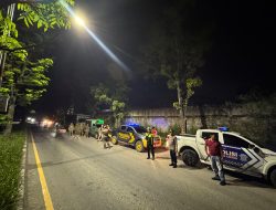 Polres Binjai Gelar Patroli Skala Besar (KRYD) Bersama TNI & Satpol PP