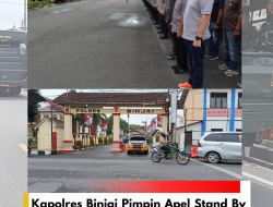 Kapolres Binjai Pimpin Apel Stand By Personil Gabungan TNI-POLRI dan Pemko Binjai
