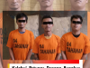 Kelabui Petugas Dengan Bungkus Rokok, Akhirnya Tiga Orang Pria Diboyong Ke Polres Binjai