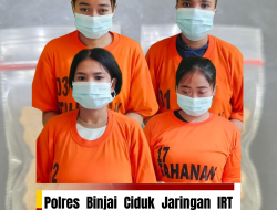 Polres Binjai Ciduk Jaringan IRT Saat Jualan Narkoba Di Tandem Hilir