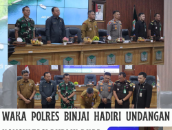 WAKA POLRES BINJAI HADIRI UNDANGAN KONSULTASI PUBLIK RKPD