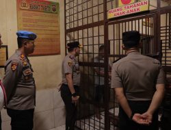 Kapolres Binjai Langsung Cek RTP Polres Binjai