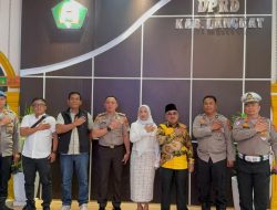 Kunjungan Kapolres Binjai  ke Rumdin Bupati Langkat dan kantor ketua DPRD Langkat