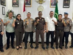 KAPOLRES BINJAI BERSAMA PJU KUNJUNGI KEJAKSAAN BINJAI