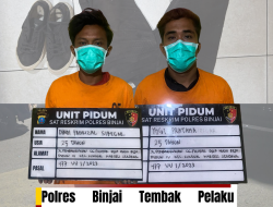 Polres Binjai Tembak Pelaku Pencurian Motor yang Melawan Saat Diamankan