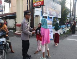 Polres Binjai Bersama Bhayangkari Berbagi Takjil di Bulan Suci Ramadhan