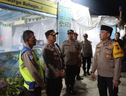 Kapolres Binjai Cek Pos Pengamanan Dan Pos Pelayanan di Wilayah Hukum Polres Binjai