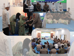 Polres Binjai Doa Bersama Dan Berikan Santunan Kepada Anak Yatim