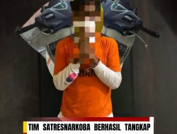TIM SATRESNARKOBA BERHASIL TANGKAP PENEBAR SABU DI WILKUM POLRES BINJAI BINJAI