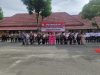Polres Binjai Lepas Personil Yang Purnabakti Dengan Tradisi Kepolisian