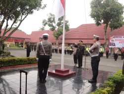 Memperingati Hari Kebangkitan Nasional Ke-118, Polres Binjai Laksanakan Upacara Bendera
