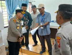 Kapolres Binjai Pastikan Situasi Kondusif Saat Pelaksanaan Pilkades Tandem Hulu-I