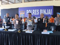 POLRES BINJAI TEGASKAN KOMITMEN PERANGI NARKOBA, OPERASI ANTIK TOBA 2026 UNGKAP 23 KASUS DAN 28 TERSANGKA