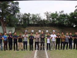 KAPOLRES BINJAI LATIHAN MENEMBAK BERSAMA FORKOPIMDA BINJAI