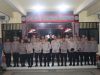 JALIN SILATURAHMI KAPOLRES BINJAI BERSAMA DANPAS BRIMOB I PERKUAT KOORDINASI KEAMANAN