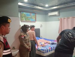 RAZIA GABUNGAN CEK HOTEL POLRES BINJAI BERSAMA SATPOL PP