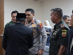 Kapolres Binjai menghadiri Rapat Paripurna DPRD Kota Binjai dalam rangka mendengarkan Pidato Kenegaraan Presiden Republik Indonesia