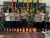 Perkuat Sinergitas TNI-Polri, Kapolres Binjai Bersama PJU Silaturahmi ke Mako Yonif Raider 100/PS.