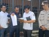 POLRES BINJAI SIAPKAN PERSONIL DAMPINGI TIM DARI PENGADILAN NEGERI BINJAI DI LOKASI EKSEKUSI TANAH DAN BANGUNAN