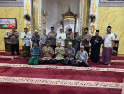Subuh Keliling di Masjid Baiturrahman, Kapolres Binjai Pererat Silaturahmi dan Perkuat Kedekatan dengan Masyarakat