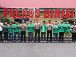 Kapolres Binjai Menerima Audensi Al-Washliyah, Perkuat Sinergi Jaga Kamtibmas dan Dukung HUT ke-96