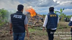 Kapolres Binjai AKBP R. Bimo Moernanda Tegaskan Komitmen Berantas Narkoba, Barak di Tunggurono Dimusnahkan